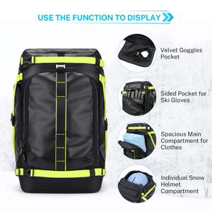 <span class=keywords><strong>Botas</strong></span> de esquí y calzado de <span class=keywords><strong>Snowboard</strong></span> personalizado para <span class=keywords><strong>hombre</strong></span> y mujer, bolsa de viaje con fondo Exterior impermeable, juvenil - Product Image 6