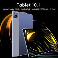 Tablette PC Android 12+512G de 10 pouces à prix d'usine, logo personnalisé, prend en charge les cartes SIM doubles, Wi-Fi HD, ordinateur portable pour cadeaux