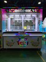 Vente d'usine BBY Nouveau design Machine à pincettes géante à monnayeur pour poupées, jeu d'arcade personnalisable, en plastique et métal, version anglaise, US