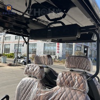 Voiture de golf électrique 4 places de la marque ZHOHO avec batterie au lithium/plomb-acide, vitesse de 30 à 50 km/h, autonomie de 90 km, en vente au meilleur prix