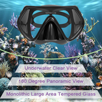 Masque de plongée sous-marine avec tuba, équipement Anti-buée, verre trempé, Anti-fuite, couverture sèche, pour adulte