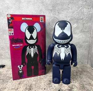 Figura de acción Bearbrick de 28 cm, 400%, de <span class=keywords><strong>ciencia</strong></span> ficción, para decoración de sala de estar, Bear Brick - Product Image 3