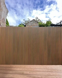 Revestimiento <span class=keywords><strong>de</strong></span> pared <span class=keywords><strong>exterior</strong></span> <span class=keywords><strong>de</strong></span> diseño moderno, Panel <span class=keywords><strong>de</strong></span> pared <span class=keywords><strong>de</strong></span> madera <span class=keywords><strong>de</strong></span> <span class=keywords><strong>PVC</strong></span> WPC, Panel <span class=keywords><strong>de</strong></span> revestimiento estriado coextruido <span class=keywords><strong>Exterior</strong></span> <span class=keywords><strong>para</strong></span> uso doméstico en hoteles - Product Image 5