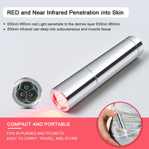 SGROW senter terapi kecantikan tubuh led, mesin wajah panel wajah perangkat perawatan kulit fototerapi bohlam senter terapi lampu merah - Product Image 2