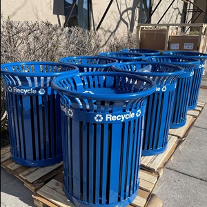 Tùy Biến Ngoài Trời Thép Tái Chế <span class=keywords><strong>Bin</strong></span> Slatted Thép Thùng Rác <span class=keywords><strong>Bin</strong></span> Ngoài Trời Kim Loại Thùng Rác Có Thể Thép Không Gỉ Ngoài Trời Thùng Rác <span class=keywords><strong>Bin</strong></span> - Product Image 6