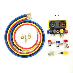 WUZHOUR22/R32/<span class=keywords><strong>R134a</strong></span>/R410A 4WAY наборы алюминиевых коллекторов - Product Image 4