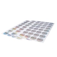 Etiqueta Personalizada Tamaño Carta A4, Etiqueta de Vinilo para Velas, Hoja Holográfica, Adhesivo Impermeable y Resistente al Aceite, Código de Barras para Impresión