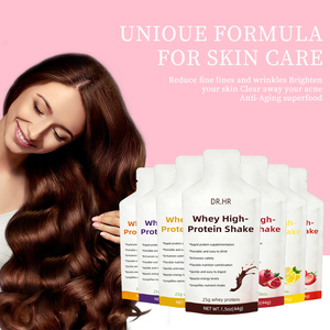 Shake à la fraise riche <span class=keywords><strong>en</strong></span> protéines, boisson de récupération musculaire après l'entraînement, vente <span class=keywords><strong>en</strong></span> gros - Product Image 2