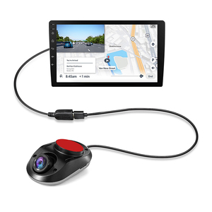 Rhythm Round Design 140 °   Caméra de tableau de bord grand angle 1080p HD ADAS vision nocturne USB pour voiture Android - Product Image 6