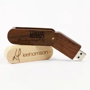 Contador especial chip de memoria flash original 1GB 2GB 4GB 8gb16gb 2,0 3,0 unidad flash USB Disk stick USB de madera al por mayor con caja