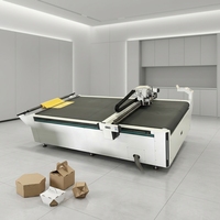 Máquina de Corte Digital CNC para Cartón Corrugado y de Nido de Abeja, Cortadora Digital CNC de Cama Plana
