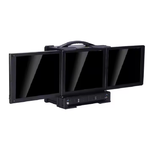 17.3 ''Khung Hợp kim nhôm-magiê máy tính xách tay gồ ghề Led đa màn hình công nghiệp máy Trạm di động trong kho - Product Image 2