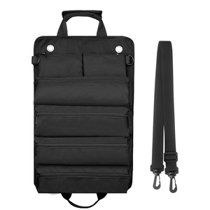 Sac à <span class=keywords><strong>outils</strong></span> en toile de voiture pliable léger de 20 pouces, imperméable, durable, personnalisable, OEM, kaki noir, <span class=keywords><strong>avec</strong></span> garantie de 3 ans - Product Image 5