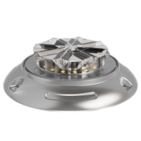 Feux de signalisation LED 12-24V ECE R65 48W à profil bas, montage par vis, clignotant ambre, lampe de signalisation d'urgence pour camion, tracteur
