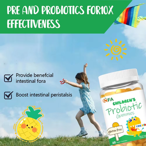 Gomitas Probióticas para Niños de Marca Privada con Suplementos Nutricionales que Ayudan con la Indigestión y la Hinchazón, Dulces de Goma - Product Image 6