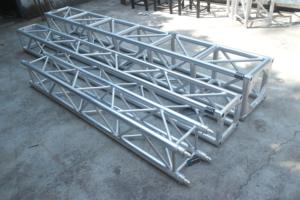 Kit d'arche carrée en aluminium KKMARK de 6,56 pieds, poteau de <span class=keywords><strong>but</strong></span>, boîte aux lettres, support de télévision, support de lumière DJ, support de haut-parleur, système de treillis d'éclairage - Product Image 3