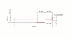 CYD2020-0.5(10-2)-JH kính hạt con dấu thủy tinh để con dấu kim loại Kovar 4j29 RF feedthrough kết nối điện kết nối không thấm nước - Product Image 6