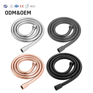 Manguera de Ducha Flexible de PVC Lisa de Alta Calidad para Ducha de Mano, Fabricada en Fábrica - Product Image 1