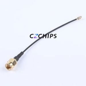 KH-SMAJ-IPEX-RG1.37-B100 RF Cable RF ( Input End Output End: SMA to IPEX )( Cable Length: 10cm )( IPEX Generation: 1 gen ) - Product Image 1