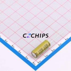 Condensateur électrolytique en aluminium à montage traversant LKMD2001H331MF, composant à montage traversant (THT), D8xL20mm 330uF 20% 50V 3.5mm - Product Image 2