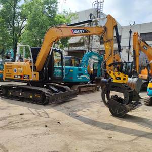 SANY SY75C Mini 7 tonnes Usine d'origine de haute qualité à faible utilisation SANY 75C en vente Excavatrice SANY 75C d'occasion - Product Image 2