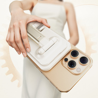 Jopree X1Pro support de téléphone/tablette à rotation flexible à 360 ° tige télescopique pliable réglable pour bureau à domicile bureau utilisation portable