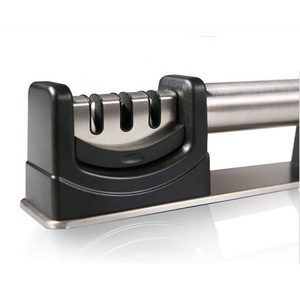<span class=keywords><strong>Afilador</strong></span> de cuchillos profesional para cocina, 3 niveles - Product Image 5