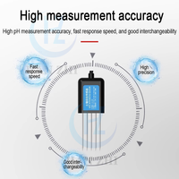 HANZ Nouvelle Version 8 en 1 RS485 Modbus Capteur de sol NPK EC Conductivité Température Humidité PH pour l'agriculture Prise en charge IoT LORA 4G