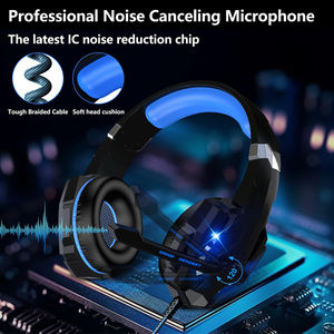 Auriculares G9000 con orejeras de memoria suave envolvente de graves para juegos de computadora portátil Nintendo <span class=keywords><strong>PS3</strong></span> - Product Image 5