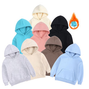 Venta al por mayor de ropa de invierno para niños <span class=keywords><strong>Sudadera</strong></span> con capucha de manga larga con orejas de oso <span class=keywords><strong>Sudadera</strong></span> con capucha de algodón para niños - Product Image 2
