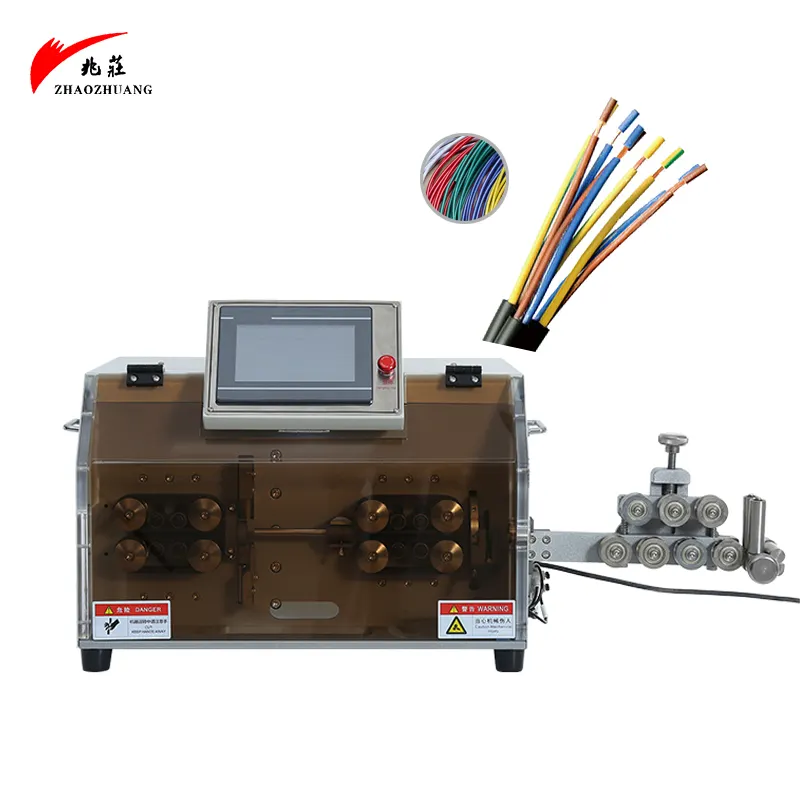XC-05F Máquina automática de descascar fios, máquina de corte, descascador de cabos multicondutores