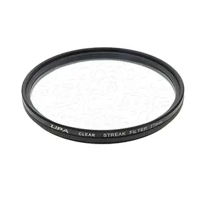 LIPA OEM/ODM Clear Radiant Flare Kamera filter Klarer Konfetti-Streifen filter 49-82mm & 4*5,65