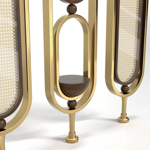 Modern Style 304 Stainless Steel <strong>Room</strong> <strong>Divider</strong> Metal Space Screen Division Cutout <strong>Dividers</strong> for Living <strong>Room</strong> - Product Image 4