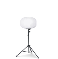Lampe de boule de trépied robuste, support stable, résiste au vent
