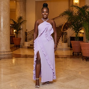 Nouvelle Robe Longue Décontractée en Polyester <span class=keywords><strong>Grande</strong></span> <span class=keywords><strong>Taille</strong></span> pour Femmes Africaines avec Volants en Cascade, Idéale pour le Quotidien 2026 - Product Image 5