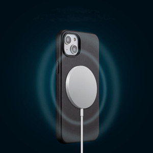 תיק עור pu עבור ipeone17/17pro/17promax promax מותאם אישית במקרה טלפון תואם טעינה אלחוטית טעינה אלחוטית - Product Image 5