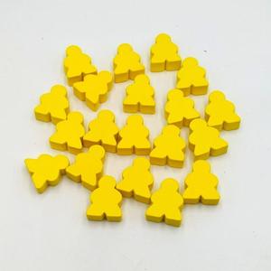 ของเล่นไม้เสริมพัฒนาการ งานฝีมือไม้ ตัวต่อไม้สำหรับเกมในห้องเรียน โทเคนสำหรับเกมกระดาน - Product Image 6