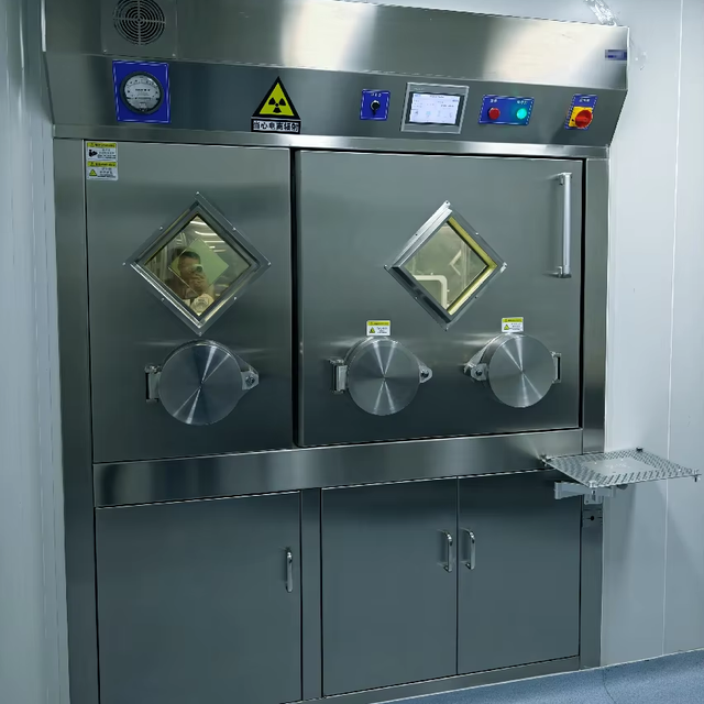 FDG Synthesis Hot Cell for F18 Radionuclide Production Line PET CT Project Made of High Quality Lead Sheet