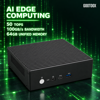 AI Edge Computing Komputer Logistik Hub Vision Engine Tanpa Kipas