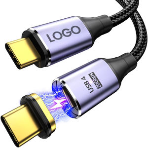 Câble magnétique USB4.0 20 Gbps PD 100W 5A Charge rapide USB C vers Type C 8K 60Hz 20 Gbps Câble de données pour Macbook Pro iPad Macmini - Product Image 1