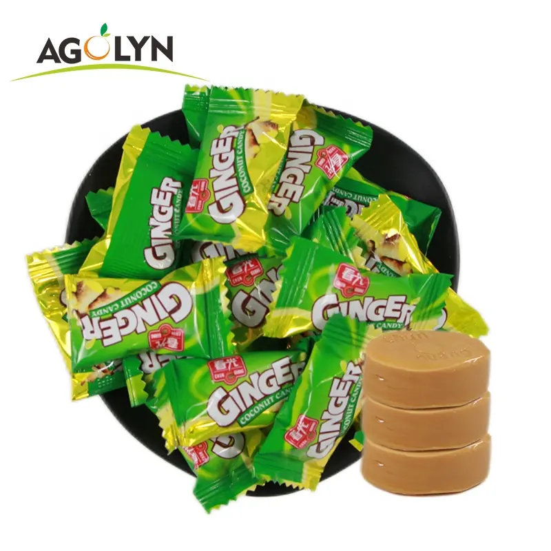 Factory Wholesale Sweet Spicy Ginger Hard Candy