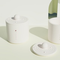 C & H 2025 Nouveau vase à bougie de luxe unique Pot à bougie en céramique de ciment unique
