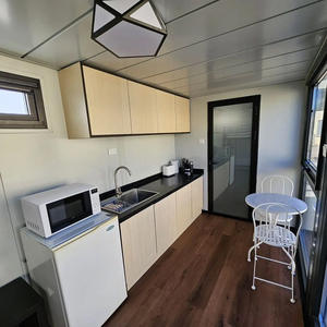 Maison préfabriquée personnalisée en forme de pomme maisons en conteneur de stockage hors réseau petite maison modulaire préfabriquée de 20 pieds - Product Image 2