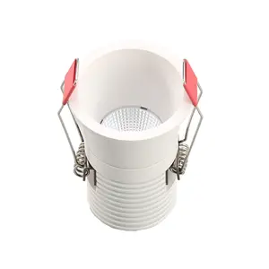 Lampu Sorot LED Potongan 75Mm 15W, Lampu Sorot LED Plafon Loker 65 75Mm 5 10W Lampu Sorot Cob Komersial