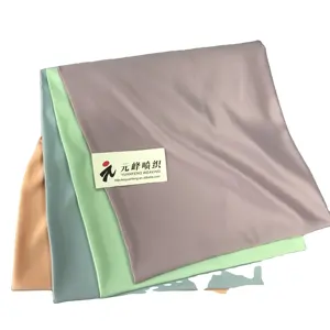 100% Polyester pearl skin dobby fabric for malaysia pearl skin Indonesian fabric has anti-microbial and Insect-resistant functi