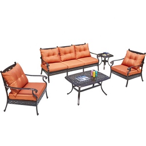 Mobilier <span class=keywords><strong>d</strong></span>'extérieur <span class=keywords><strong>en</strong></span> métal imperméable personnalisable <span class=keywords><strong>jardin</strong></span> loisirs cadre <span class=keywords><strong>en</strong></span> <span class=keywords><strong>fonte</strong></span> <span class=keywords><strong>d</strong></span>'<span class=keywords><strong>aluminium</strong></span> <span class=keywords><strong>salon</strong></span> canapé sectionnel ensemble pour terrasse - Product Image 5