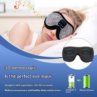 Nouveau masque oculaire Bluetooth 60 avec casque stéréo sans fil, design respirant, protection oculaire, ombrage, personnalisation du logo disponible, modèle