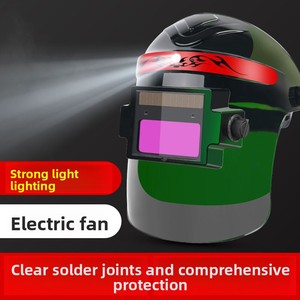 Casco <span class=keywords><strong>de</strong></span> Soldadura <span class=keywords><strong>con</strong></span> Oscurecimiento Automático, Montado en la Cabeza, Anti-Quemaduras, <span class=keywords><strong>Ventilador</strong></span> Facial, Alimentado por Batería <span class=keywords><strong>de</strong></span> Litio Solar, Control <span class=keywords><strong>de</strong></span> Retardo <span class=keywords><strong>de</strong></span> 0.1-0.8s, 1 Año <span class=keywords><strong>de</strong></span> Garantía - Product Image 4