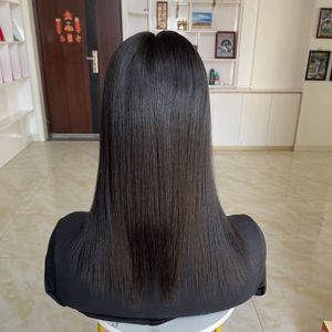 พร้อมส่งท็อปเปอร์ผมแท้สีดำธรรมชาติขนาด 6"x6.5" สำหรับผู้หญิง แบบคลิปติด ฐานไหม ท็อปเปอร์ผมแท้สำหรับผู้หญิง - Product Image 6