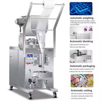 Machine de remplissage de pâte de beurre de cacahuète, de sirop de myrtille, de confiture, de jus, avec options d'emballage en plastique, papier, film, pour le comptage de poudres alimentaires